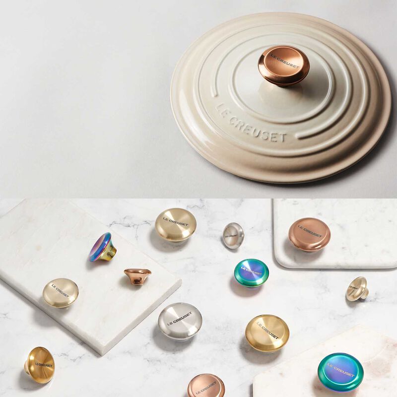 Le Creuset Classic Knob 4.7cm - Light Gold image number 3